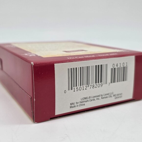 Lionel Hiawatha Tender Train Ornament Hallmark Keepsake 2014 Red & Black - Picture 12 of 12